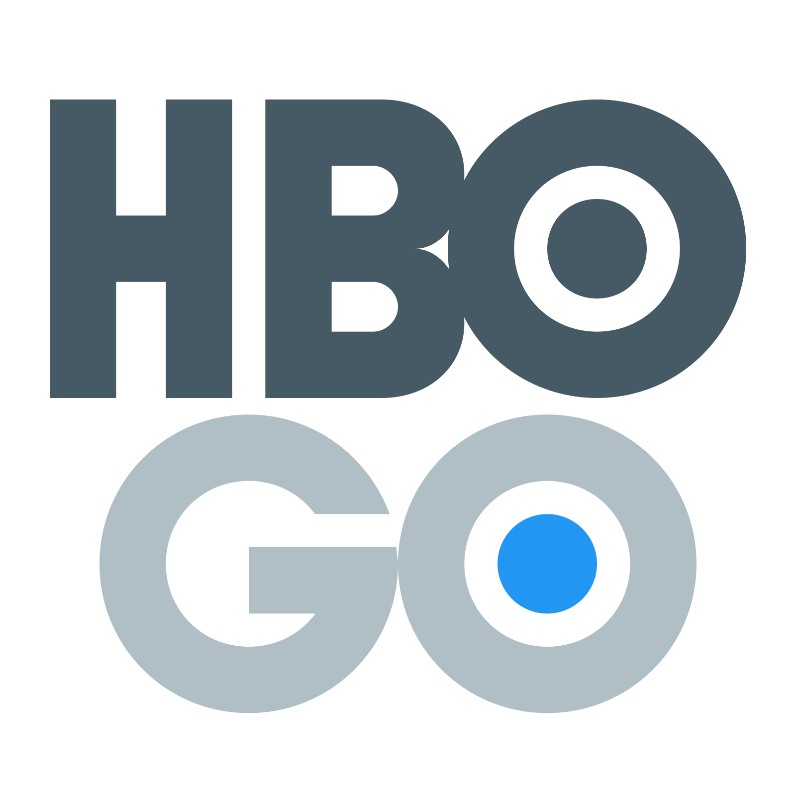 扁平风格的 hbo go 图标