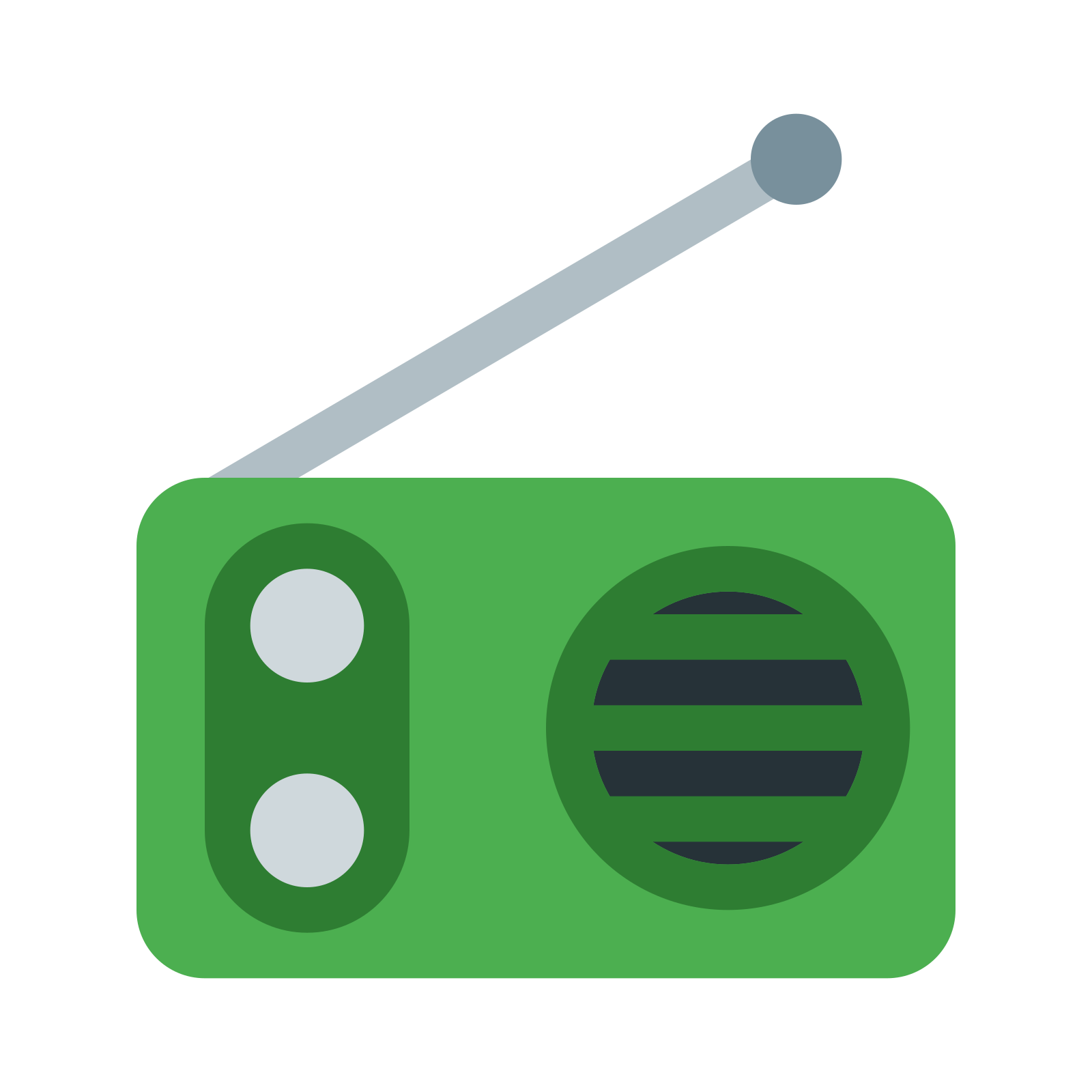 it"s a logo for a radio.