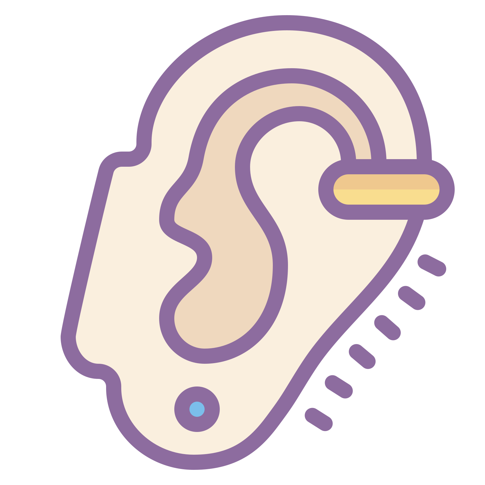 ear piercing icon - free download, png and vector