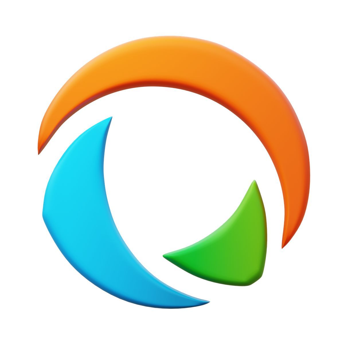 3d fluency style 3d highradius logo icon