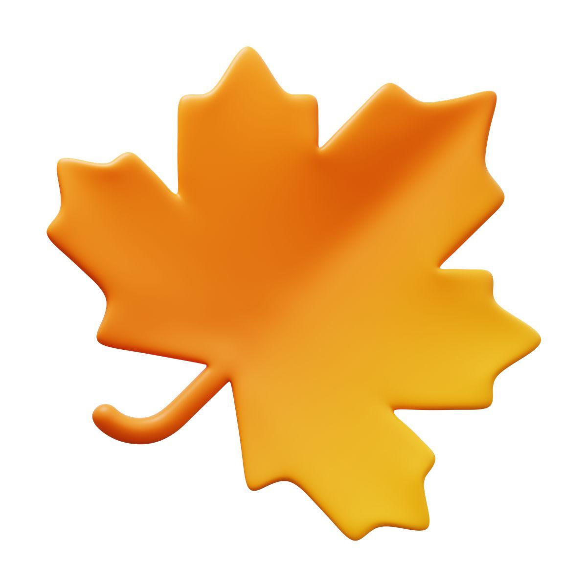 3d fluency style otoño icon