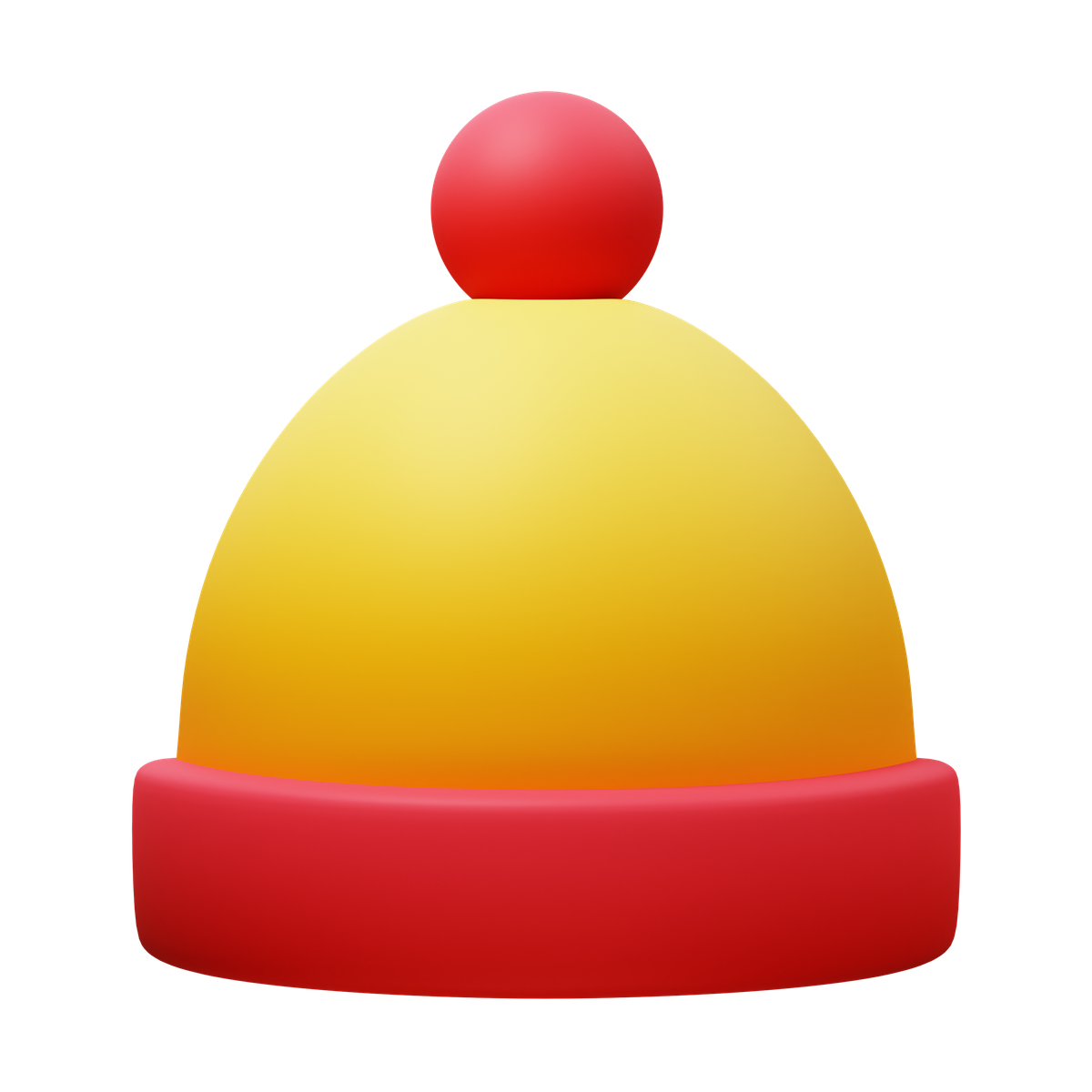 3d fluency style beanie icon