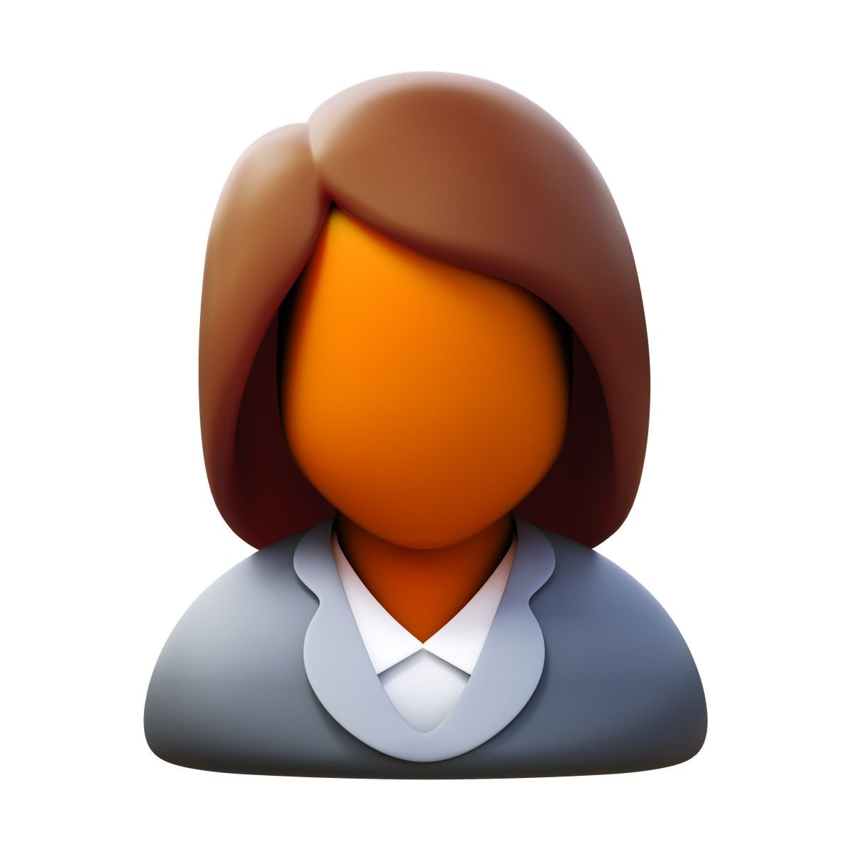 3d fluency style donna d'affari icon