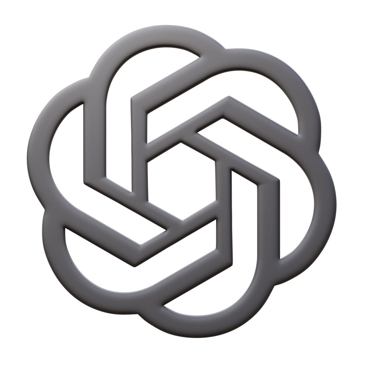3d fluency style chatgpt icon