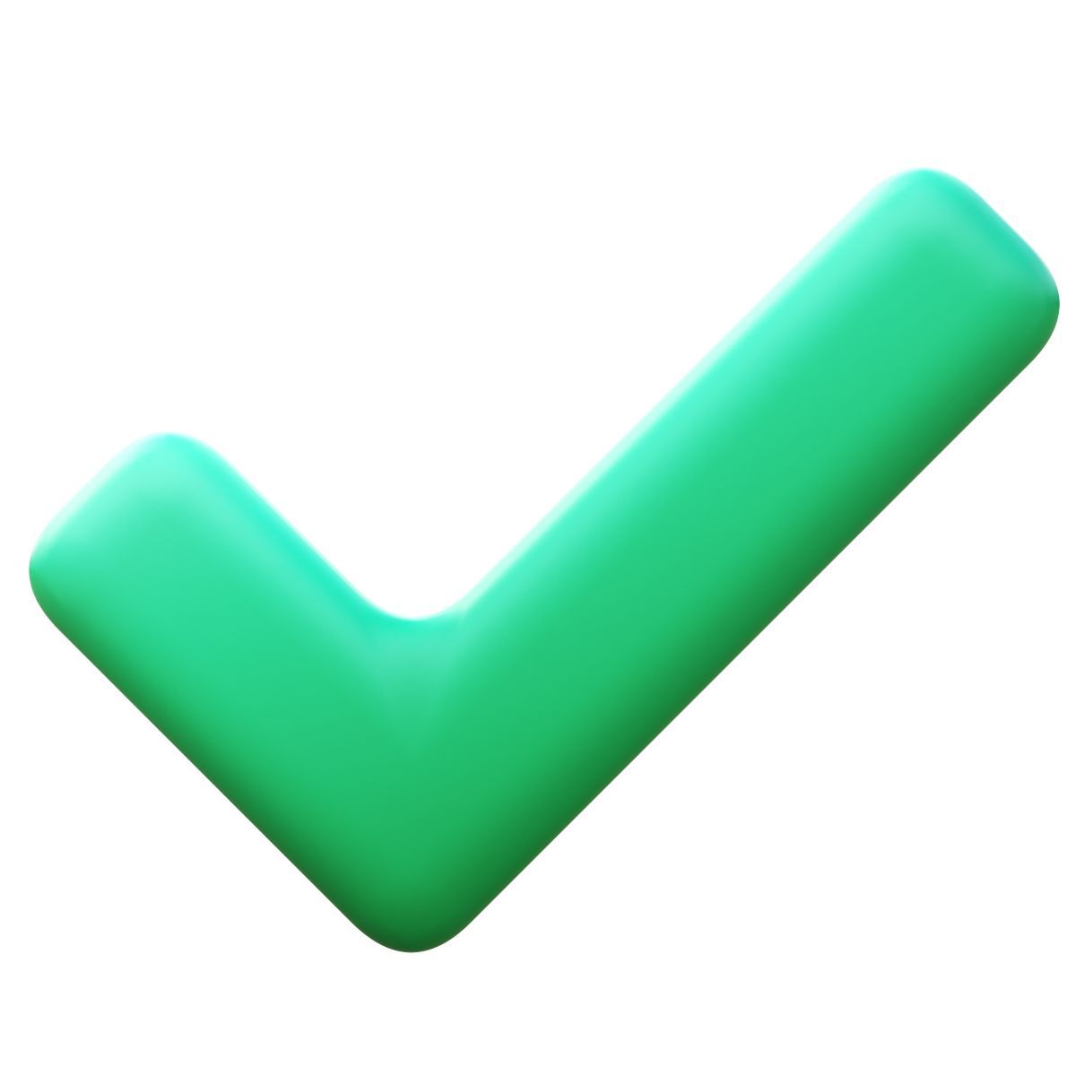 3d fluency style done icon