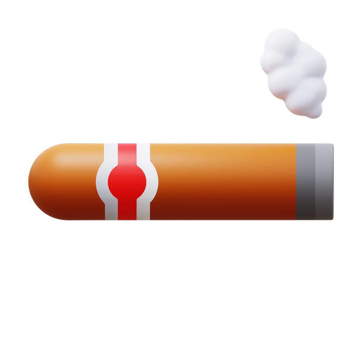 3d fluency style cigar icon