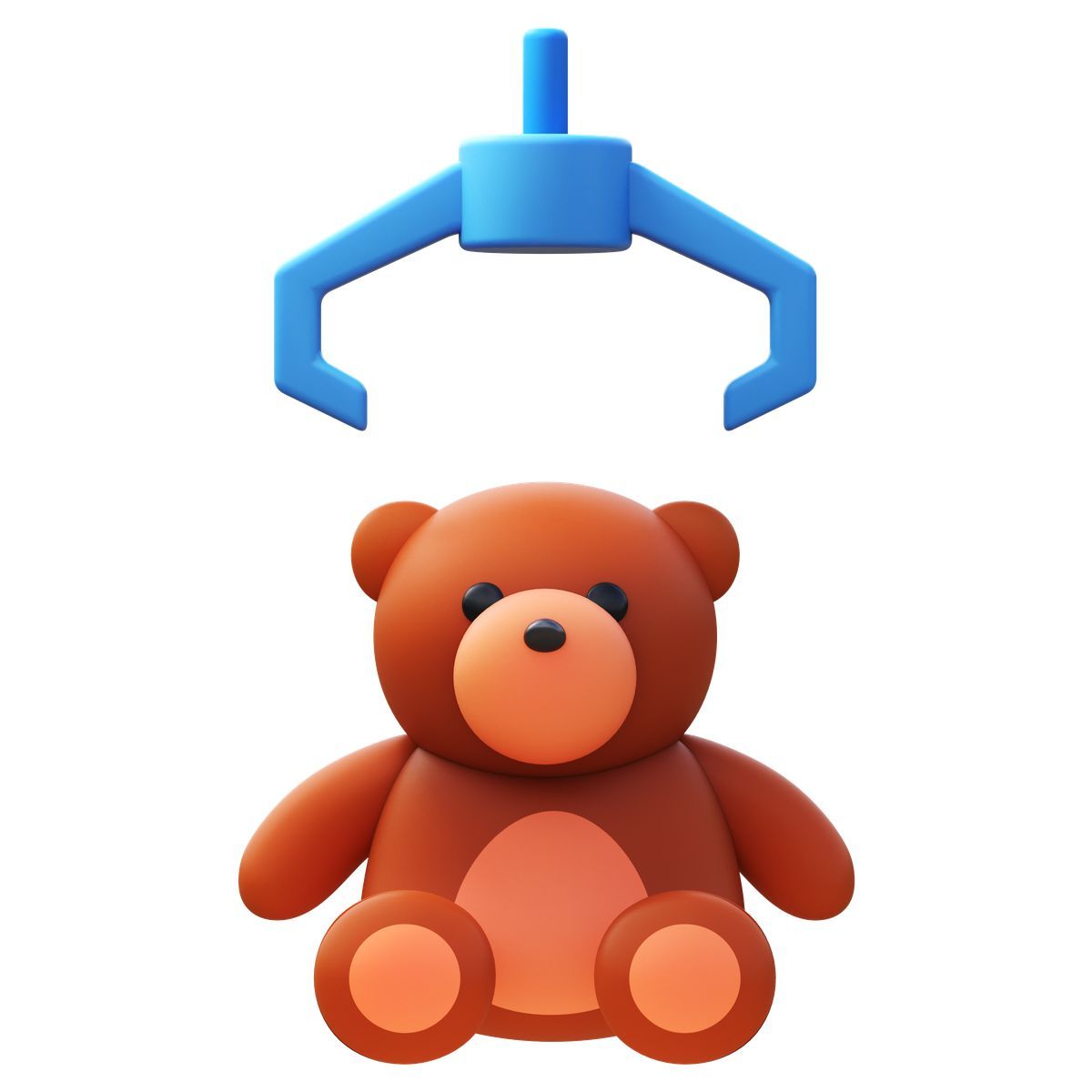 3d fluency style 夹娃娃机 icon