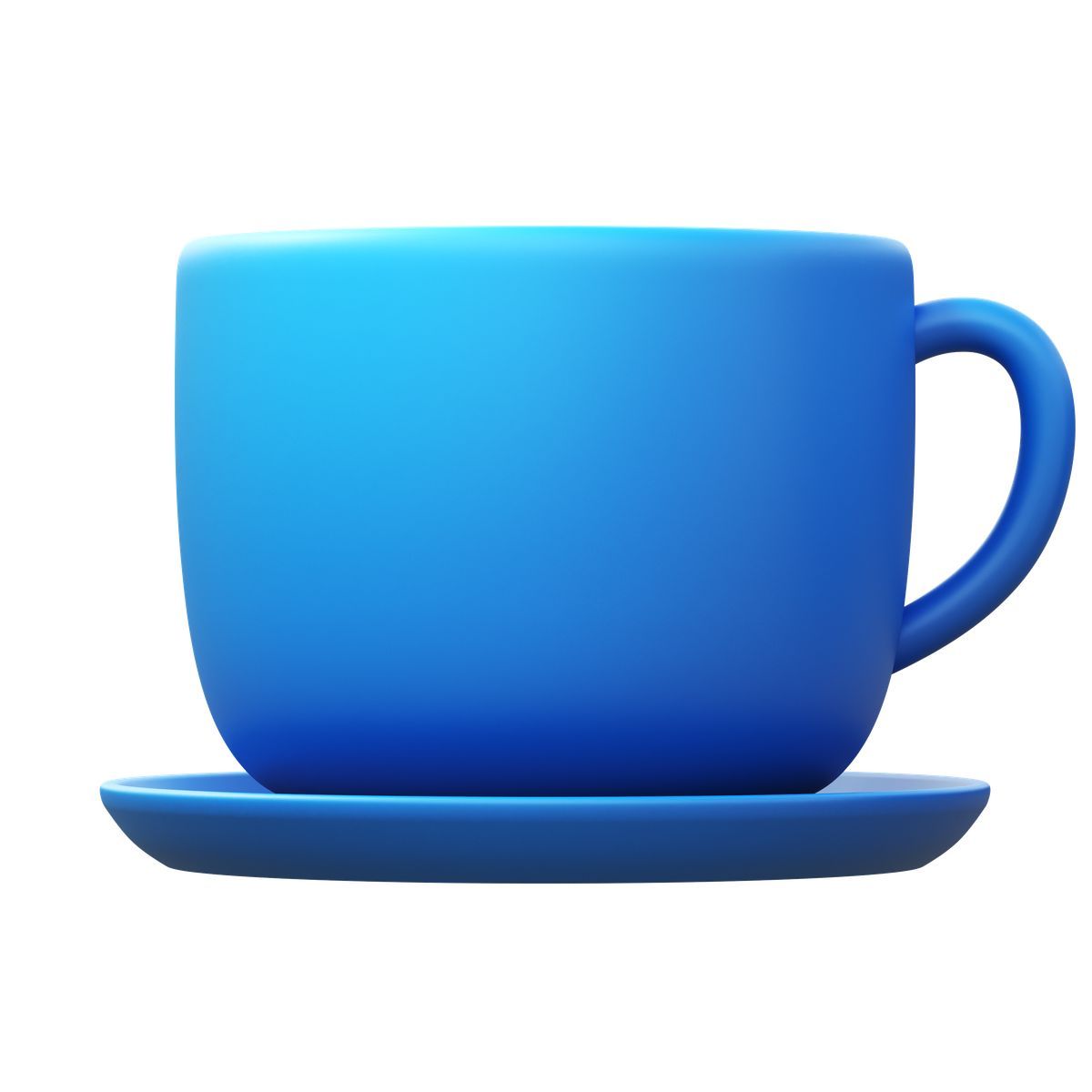 3d fluency style tazza icon