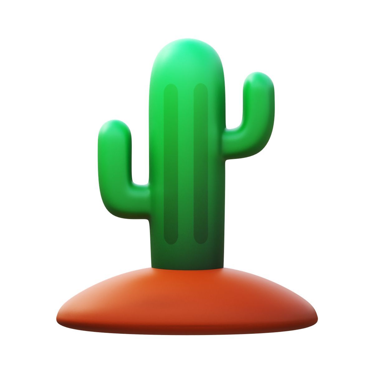 3d fluency style 沙漠植物 icon