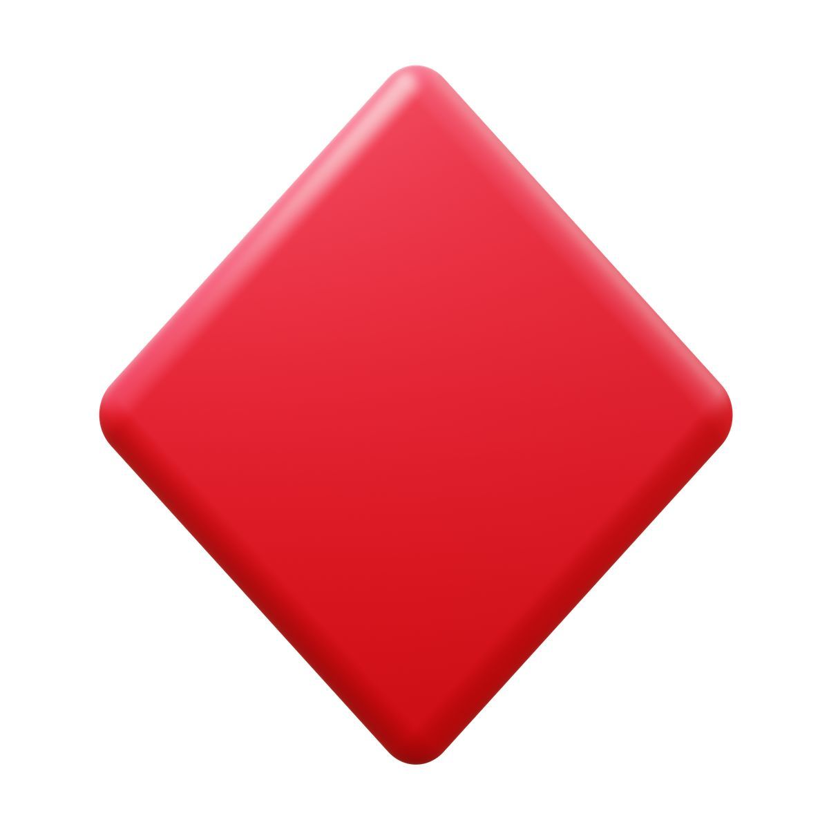 3d fluency style diamants icon