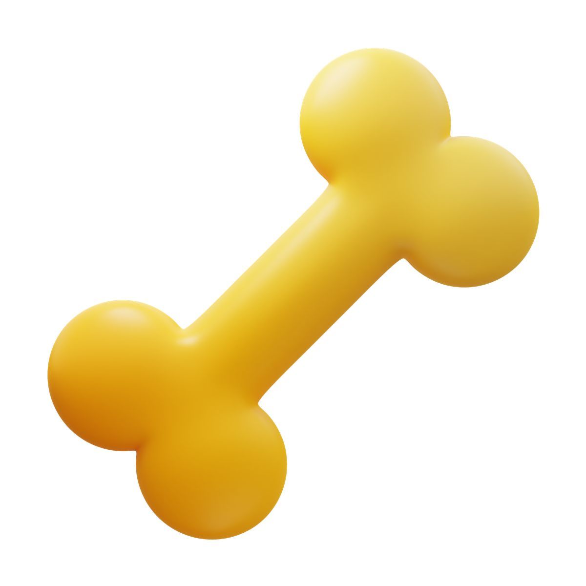 3d fluency style 狗骨头 icon