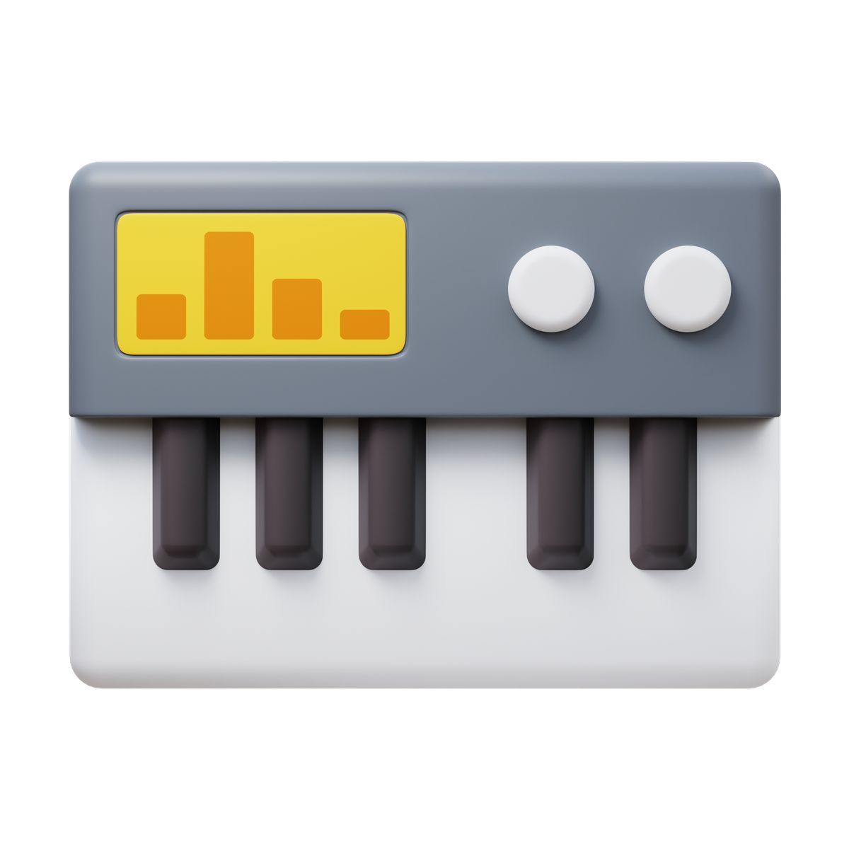 3d fluency style elektronische musik icon