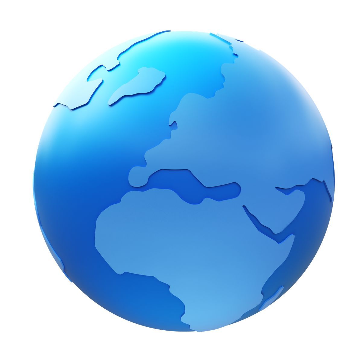 3d fluency style europe icon