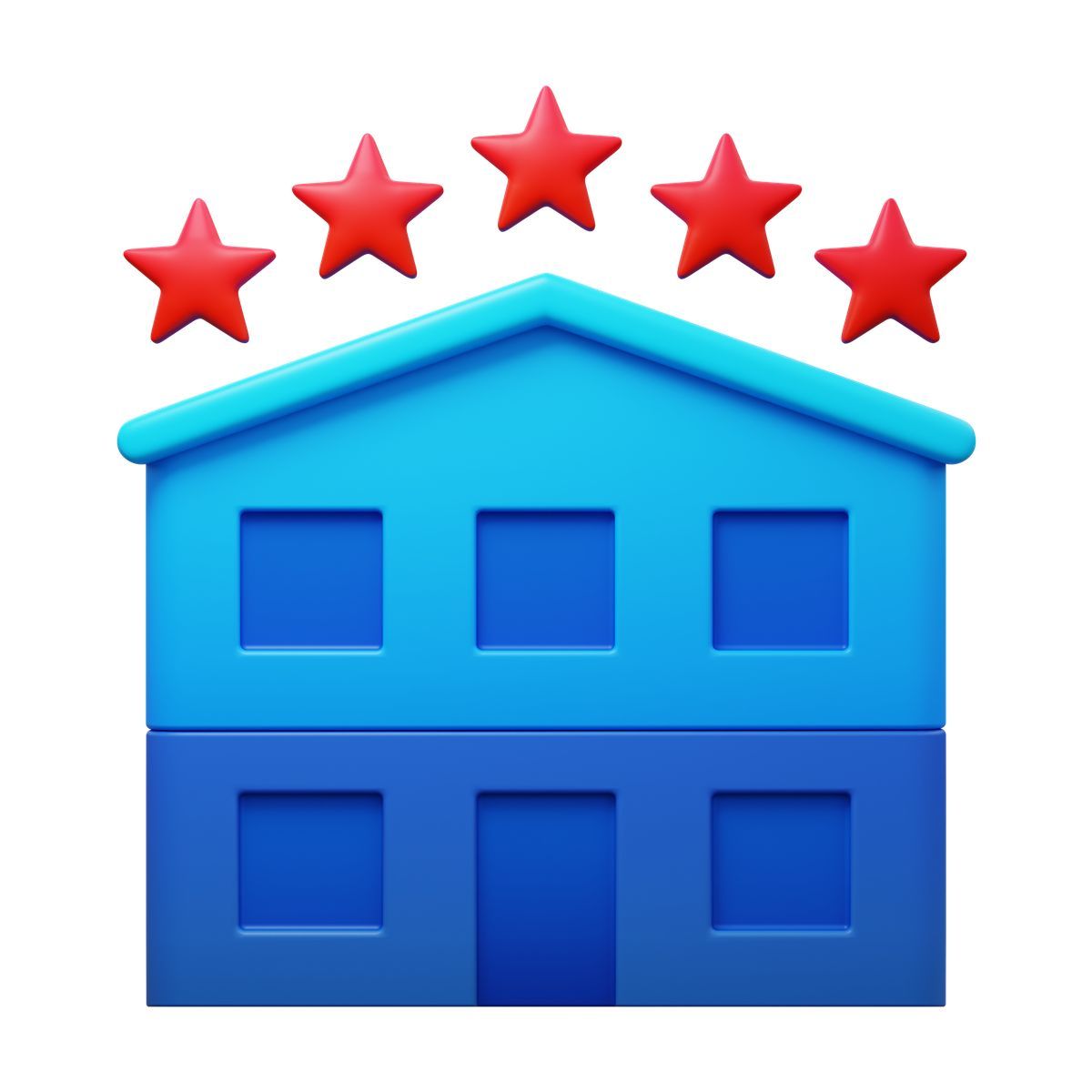 3d fluency style 五星级酒店 icon