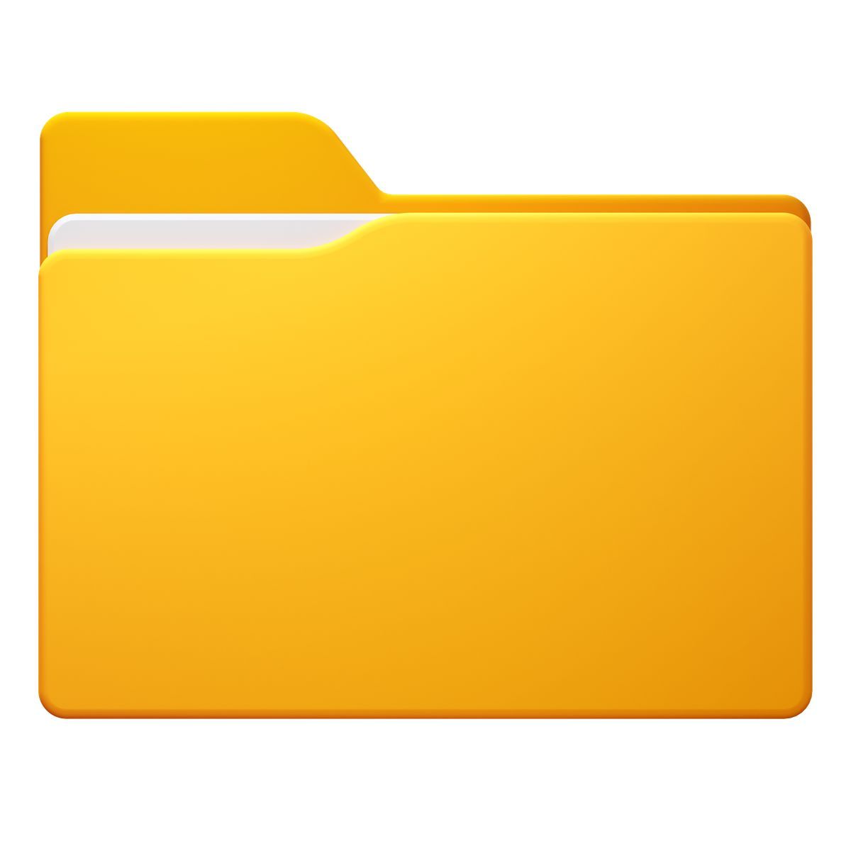 3d fluency style carpeta icon