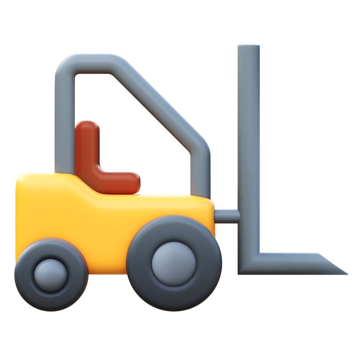 3d fluency style máquina elevadora icon