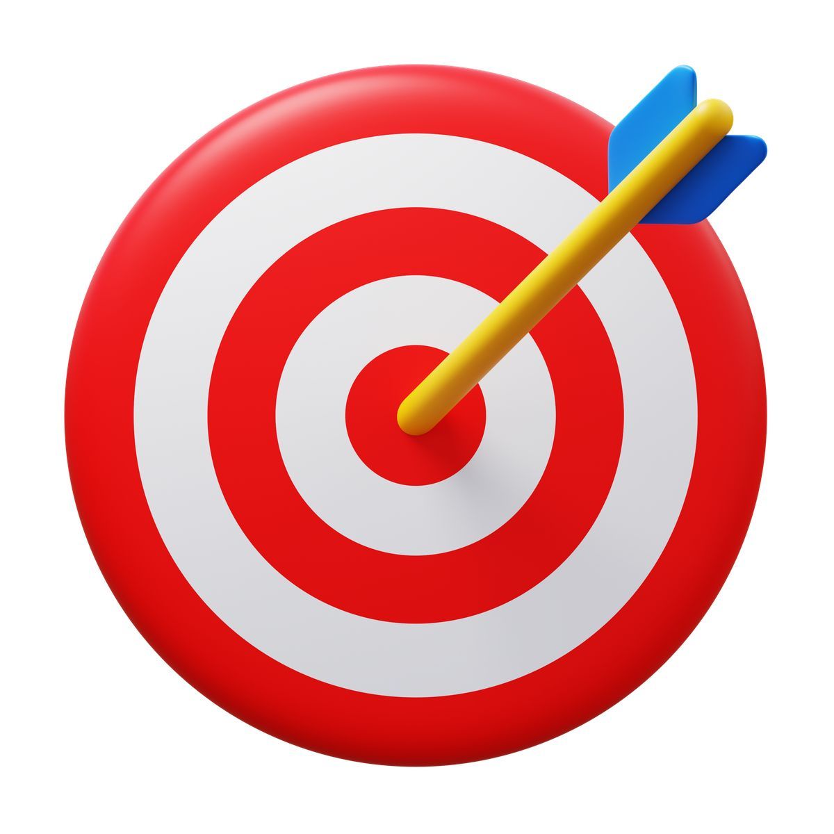 3d fluency style goal icon