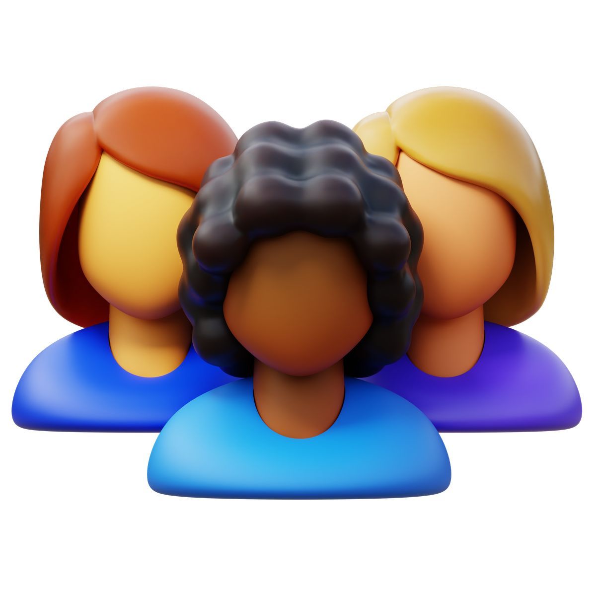 icono group 3d fluency estilo