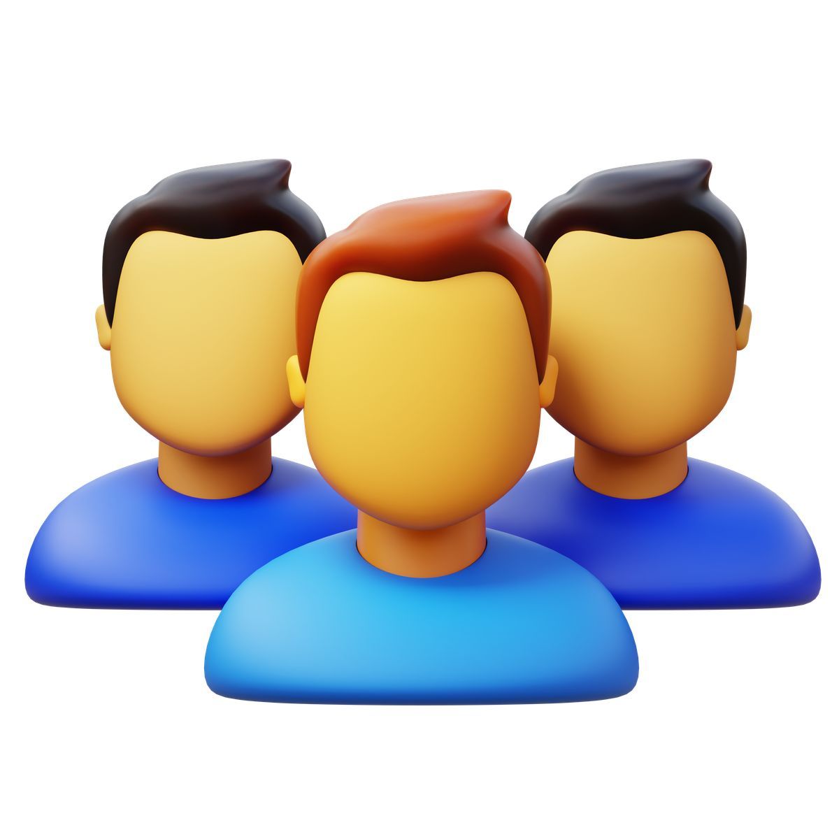 icono group 3d fluency estilo