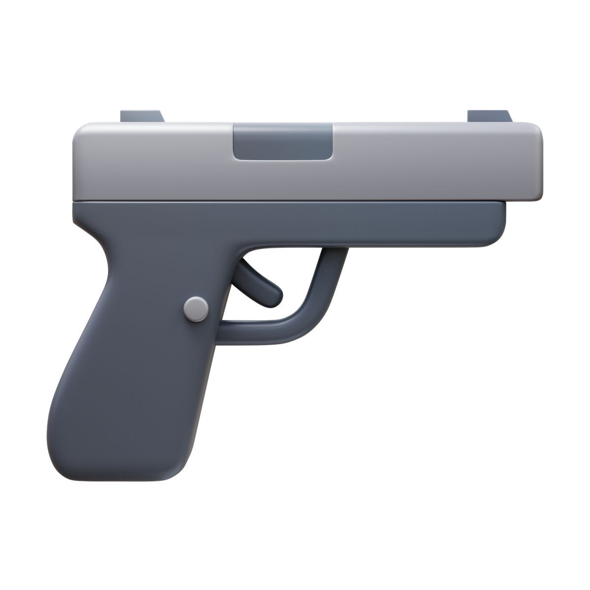 3d fluency style 手枪 icon