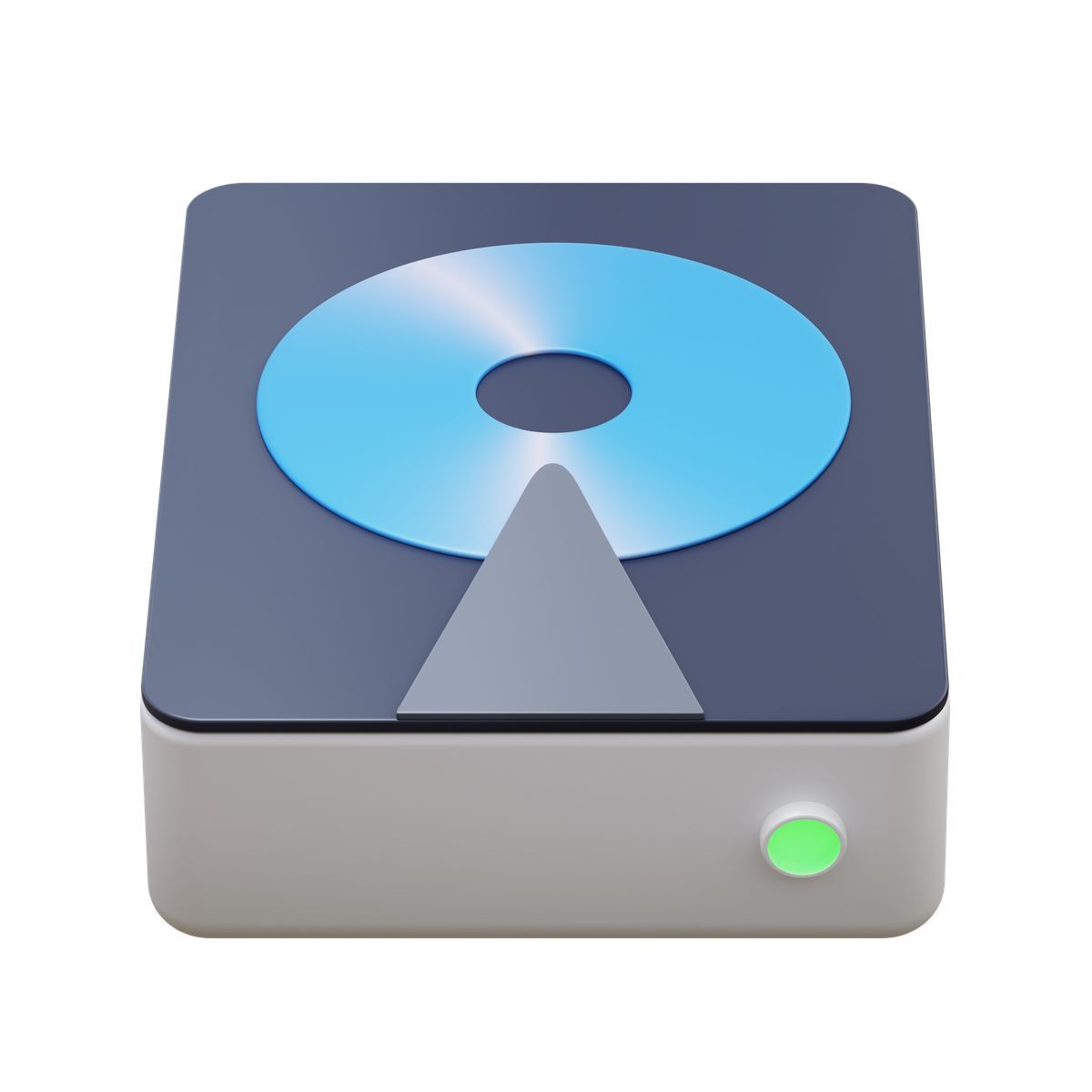 3d fluency style 硬盘 icon