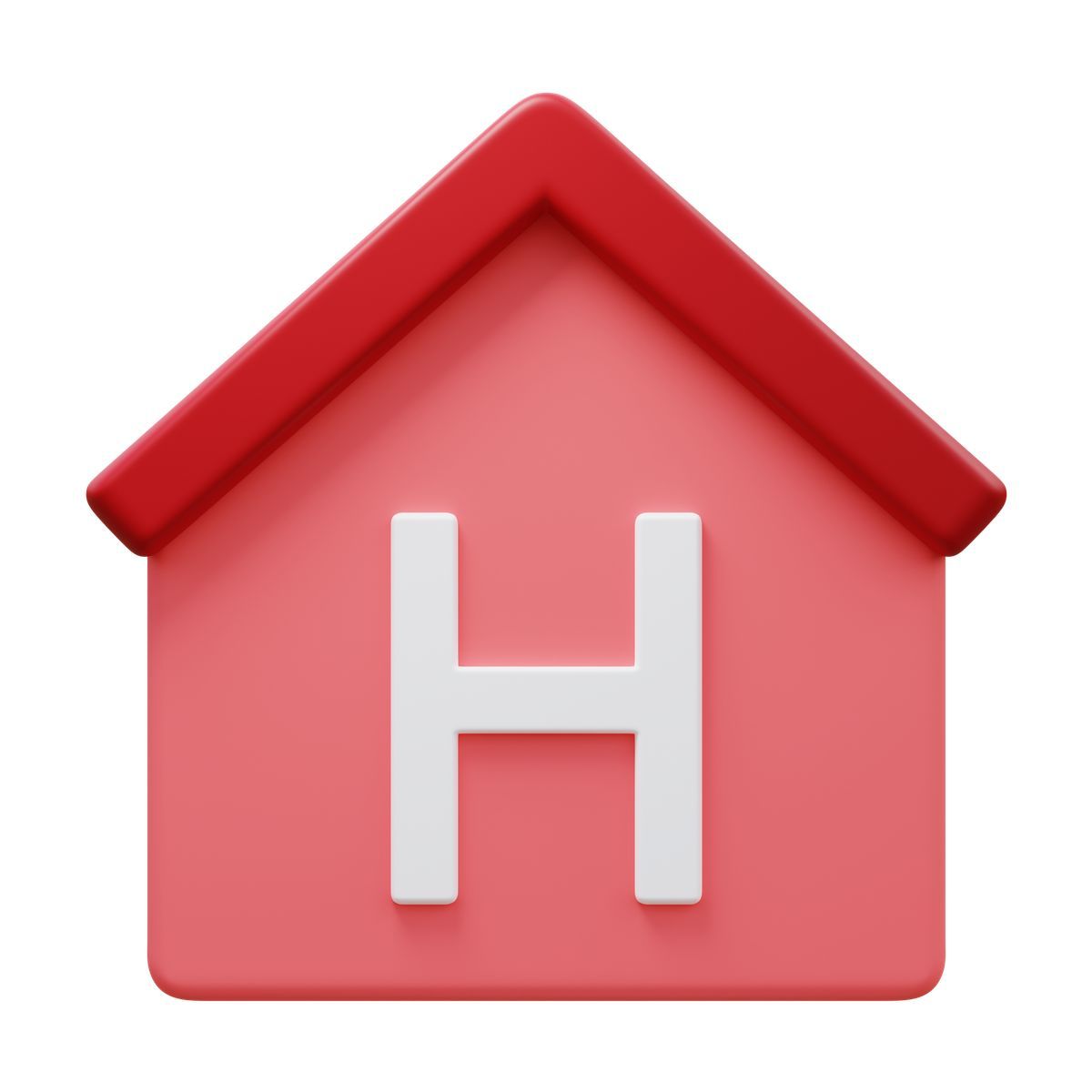 3d fluency style 医院标志 icon