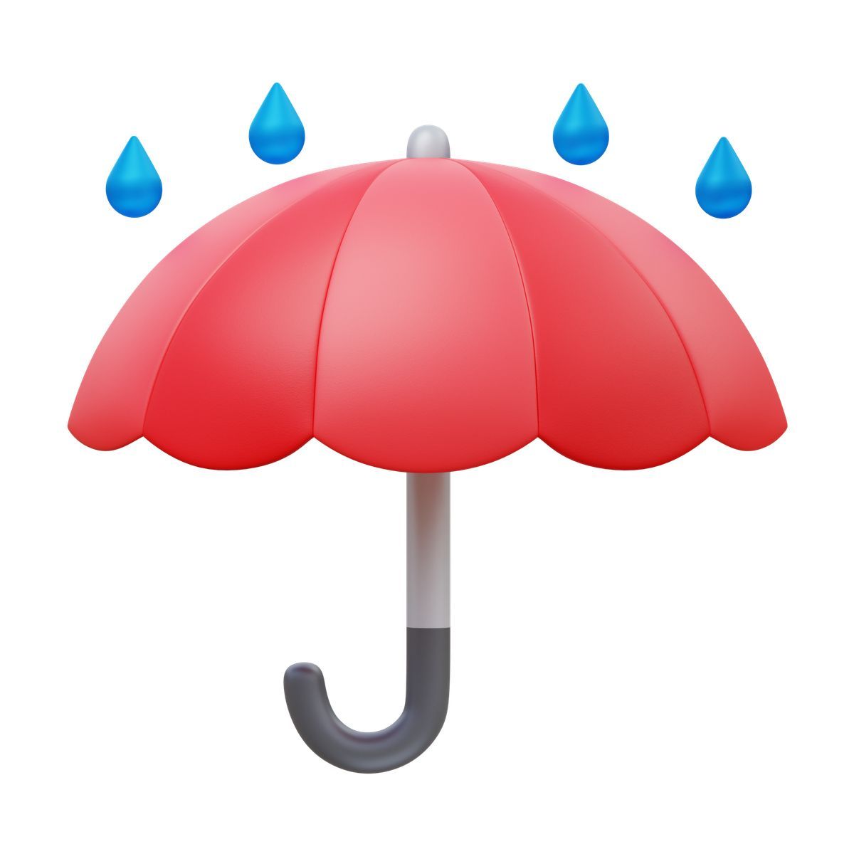 3d fluency style 保持干燥 icon