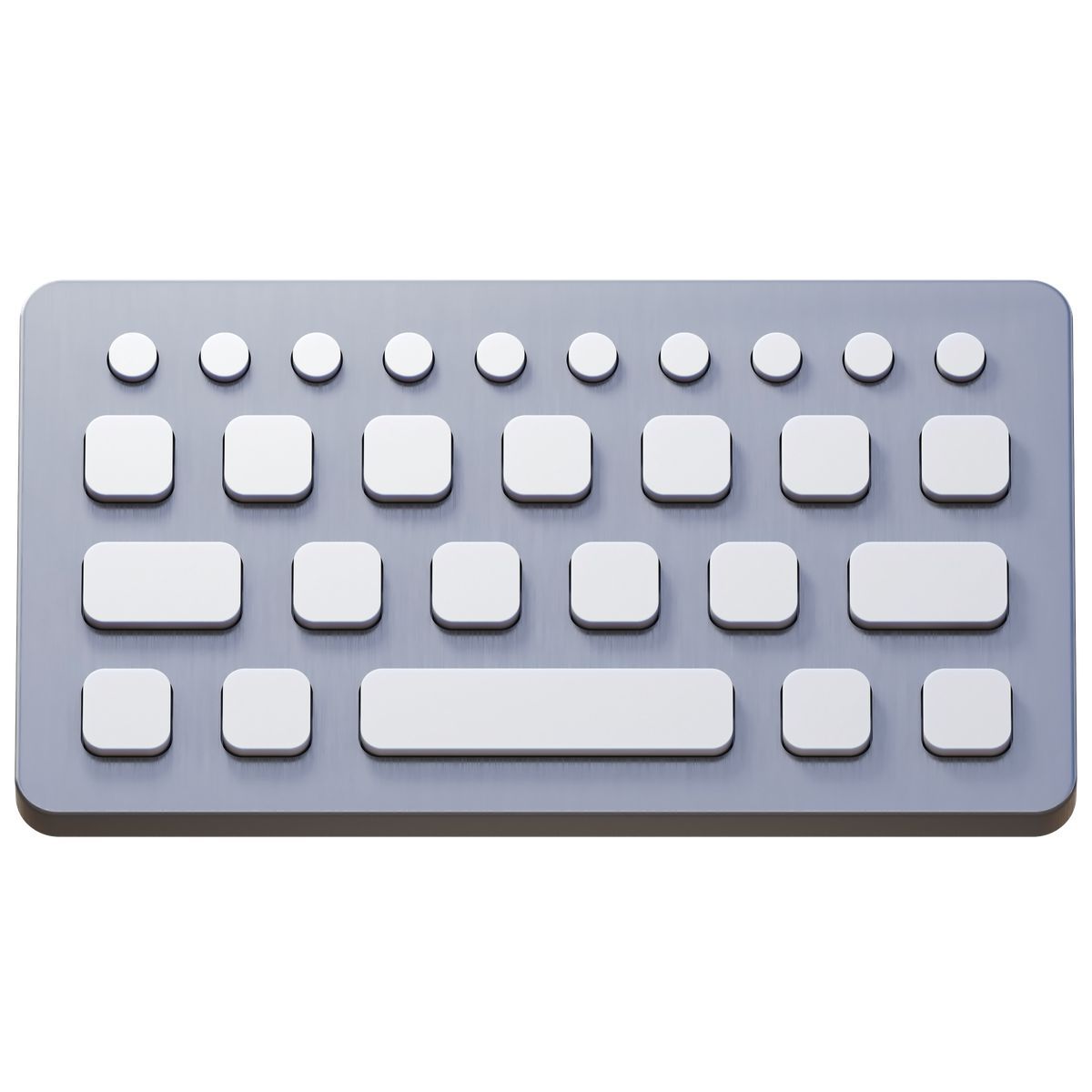 3d fluency style 键盘 icon