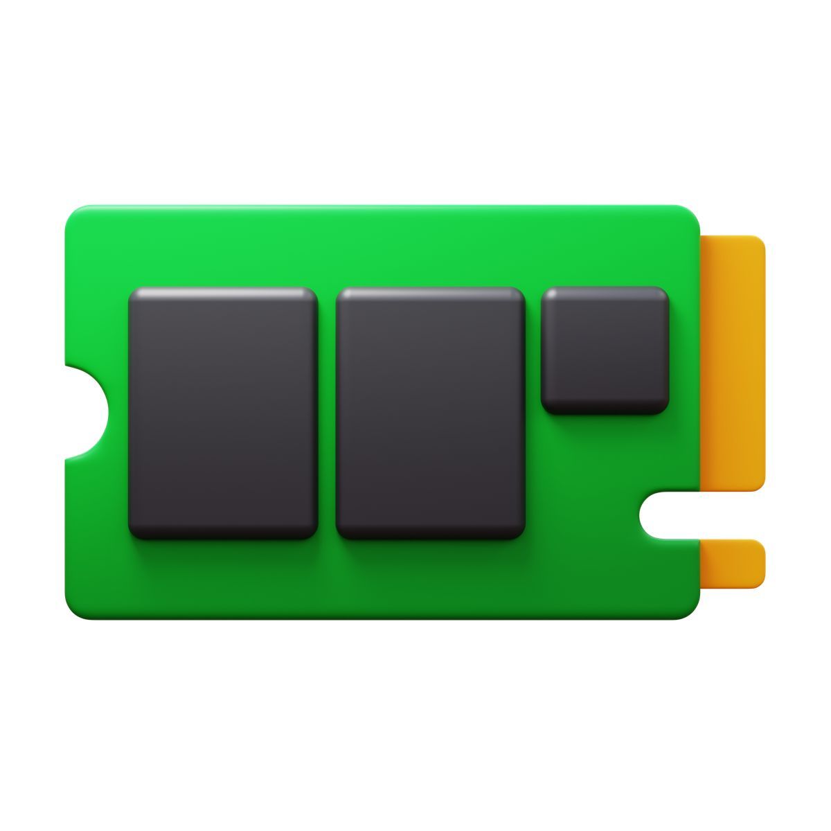 3d fluency style м. ssd icon