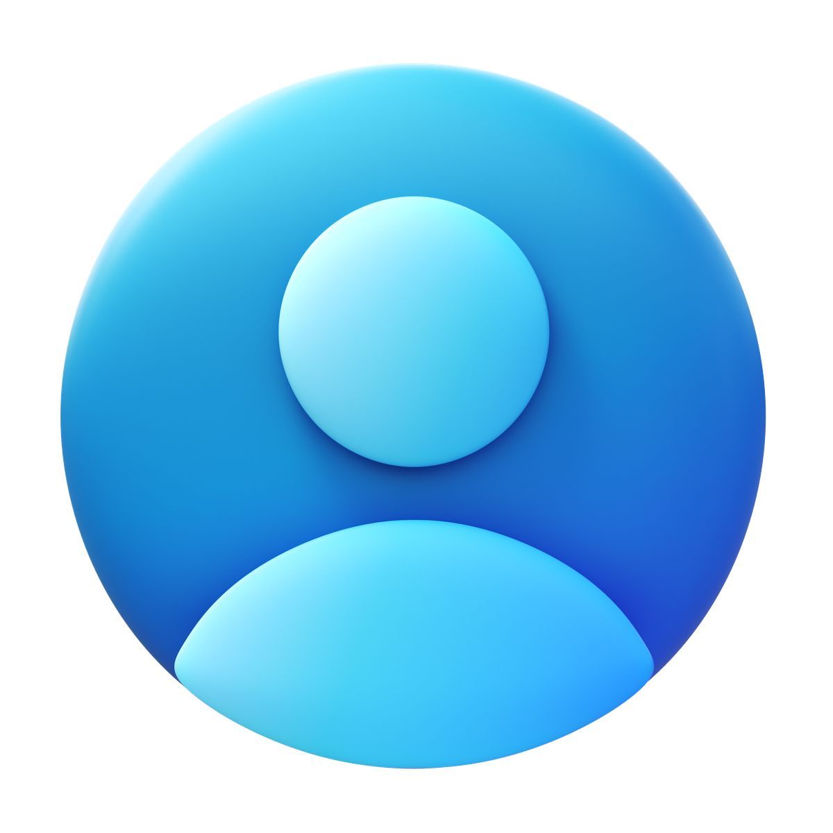 3d fluency style utilisateur masculin icon