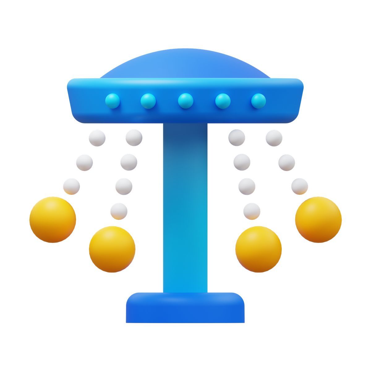 3d fluency style 회전목마 icon