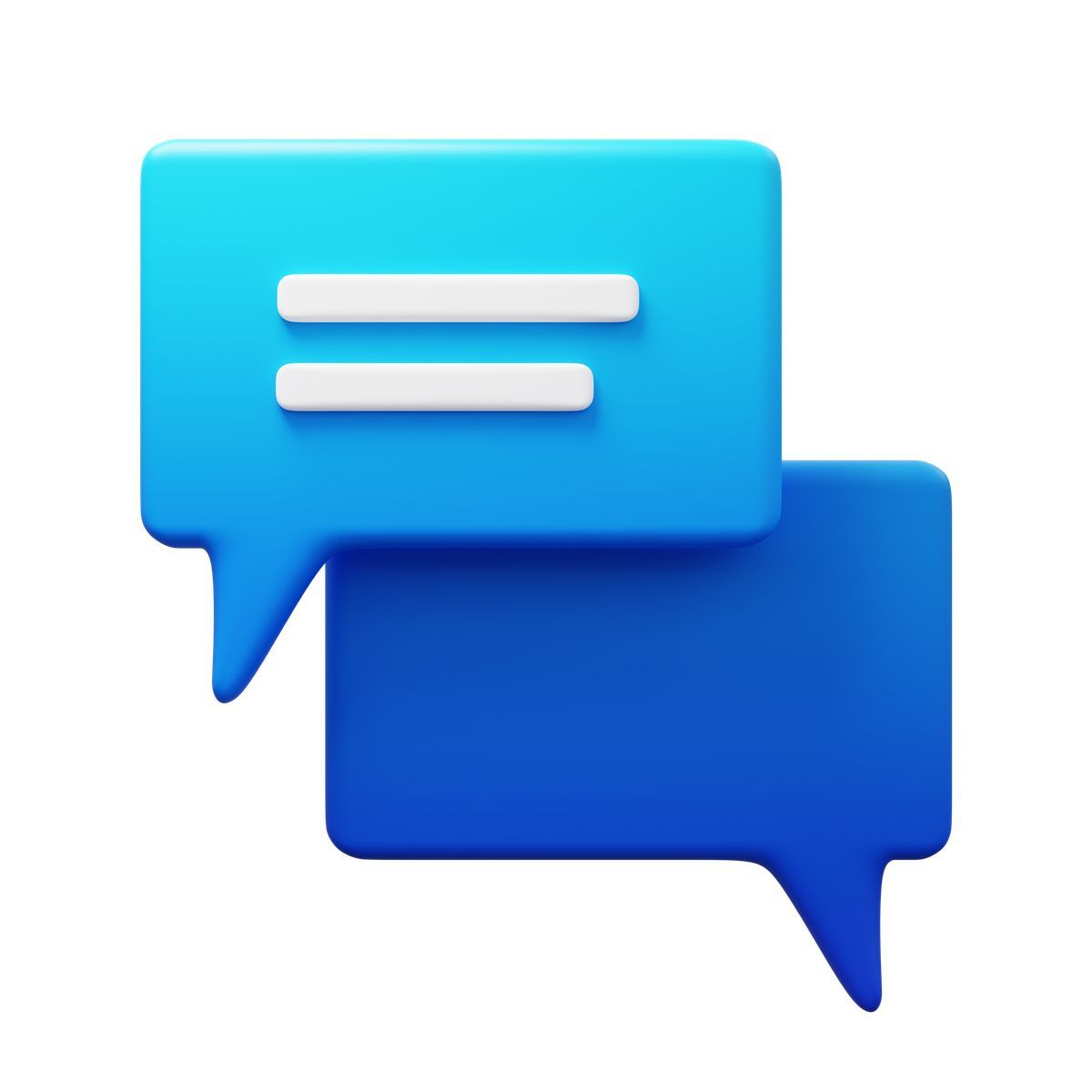 3d fluency style mensagens icon