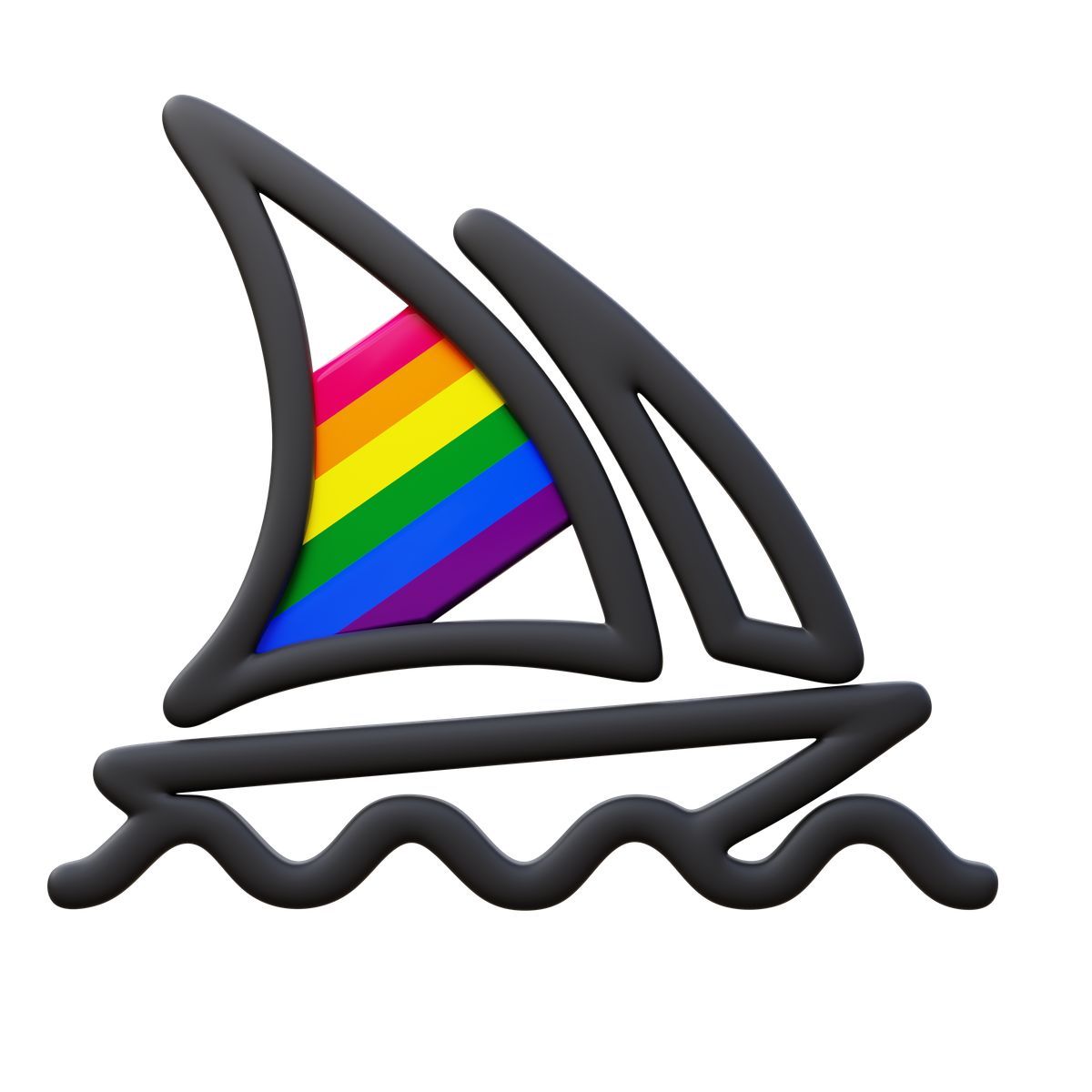 3d fluency style à mi parcours icon