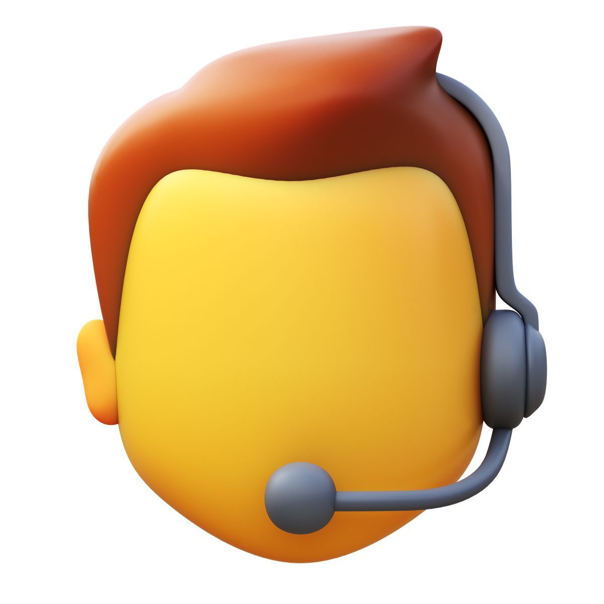 3d fluency style soporte en línea icon