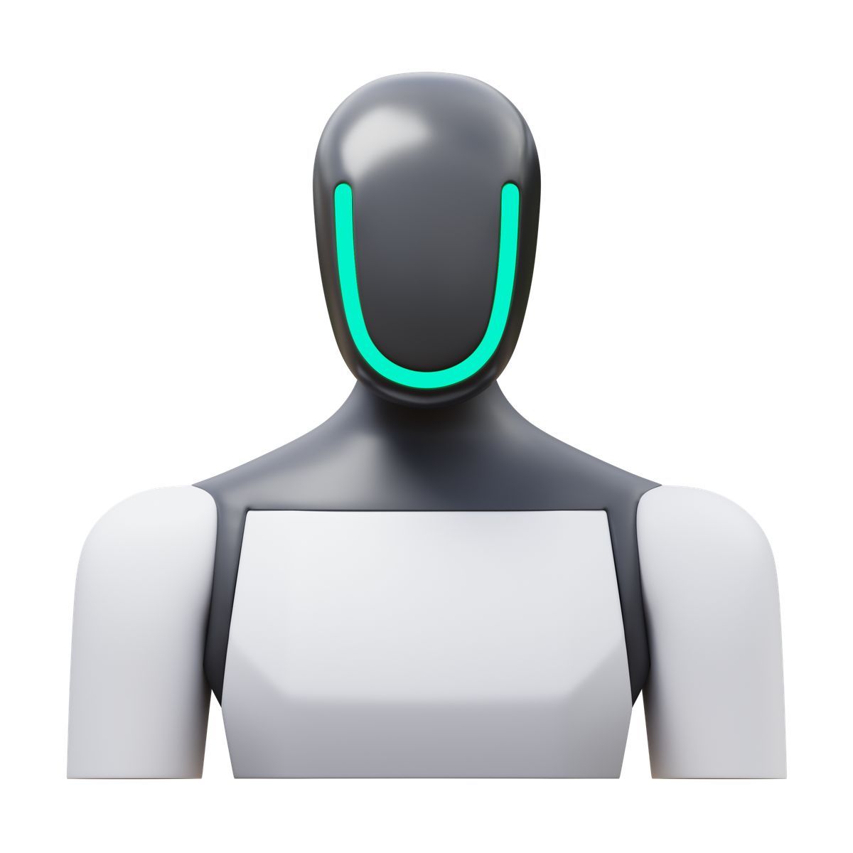 3d fluency style robot icon