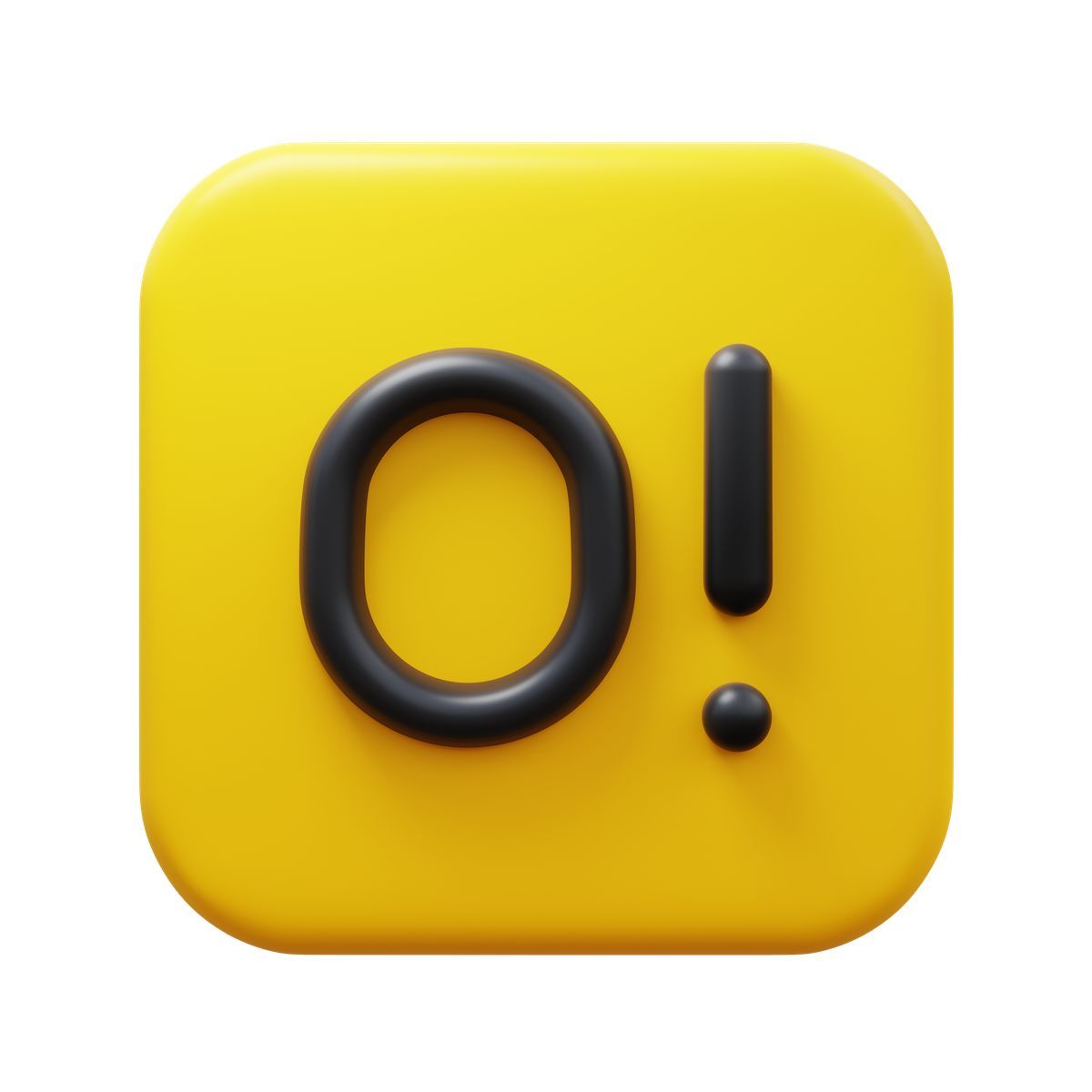 3d fluency style 아야 icon