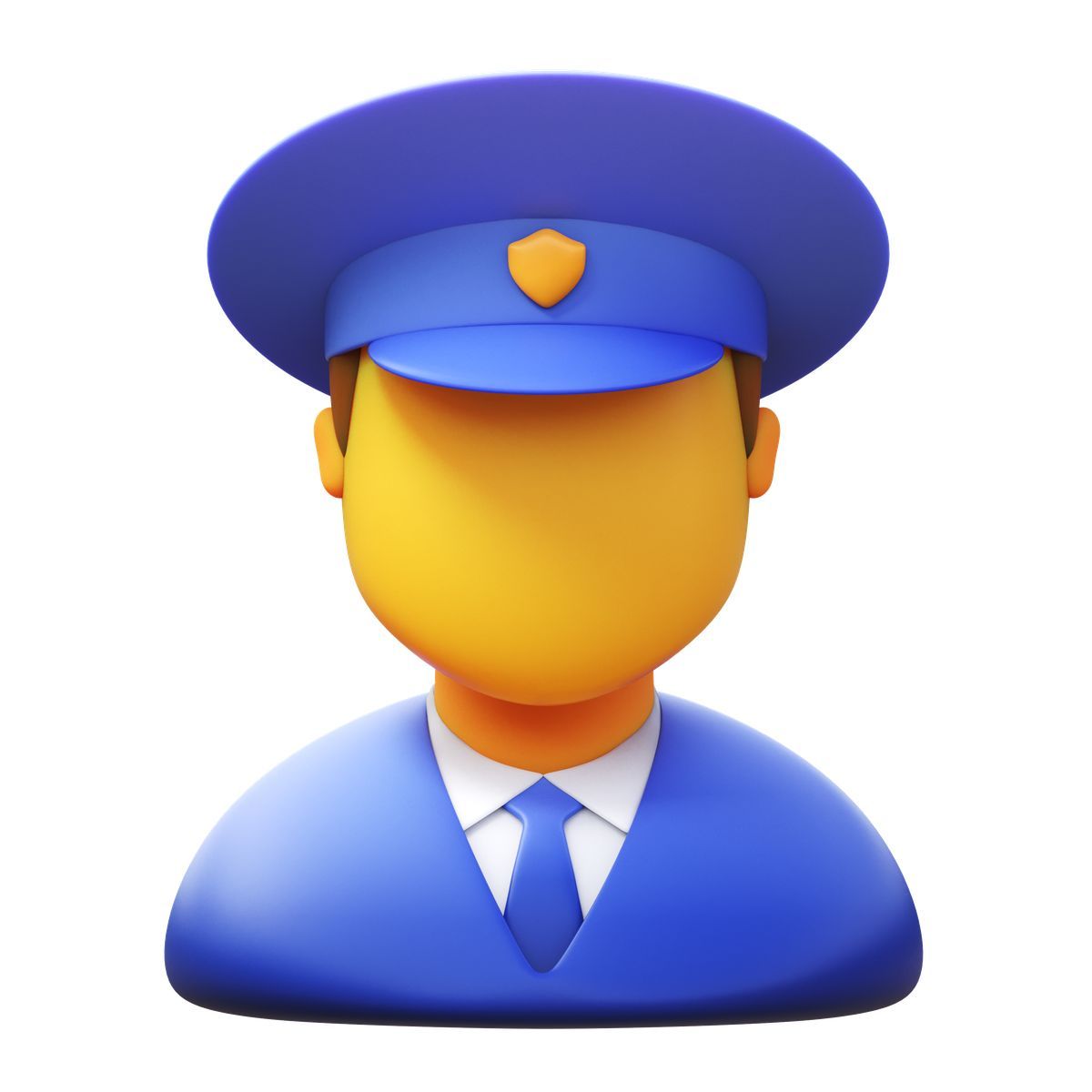 3d fluency style hombre policía icon
