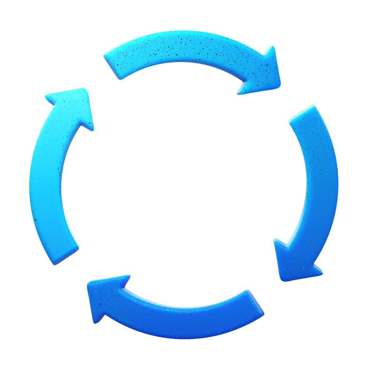 3d fluency style process icon