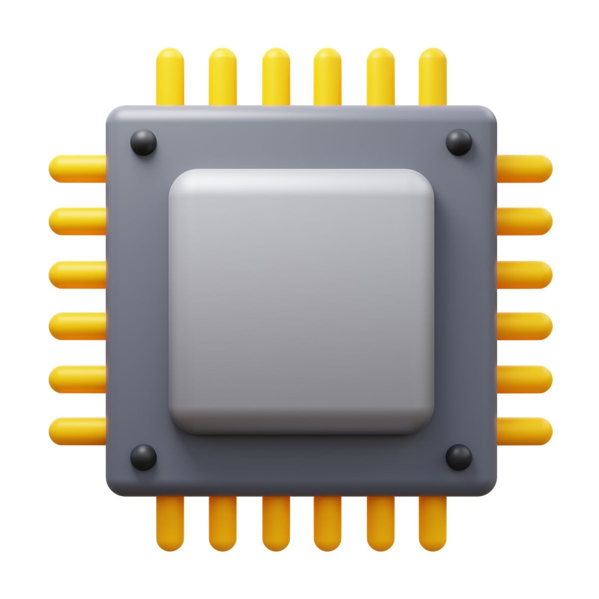 3d fluency style cpu icon