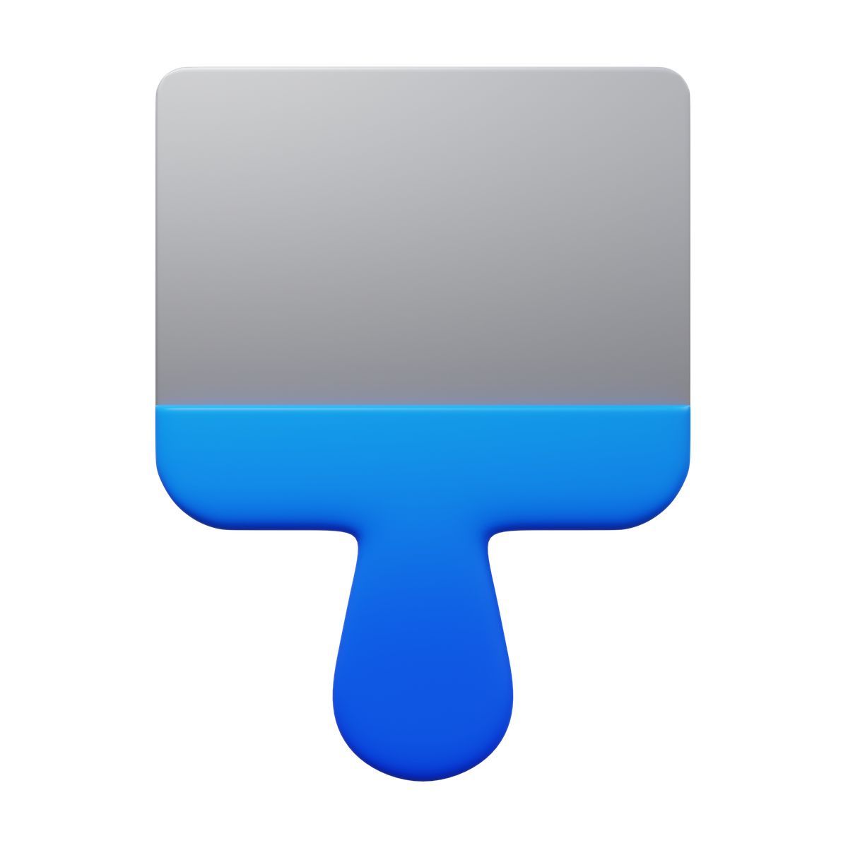 3d fluency style putty knife icon