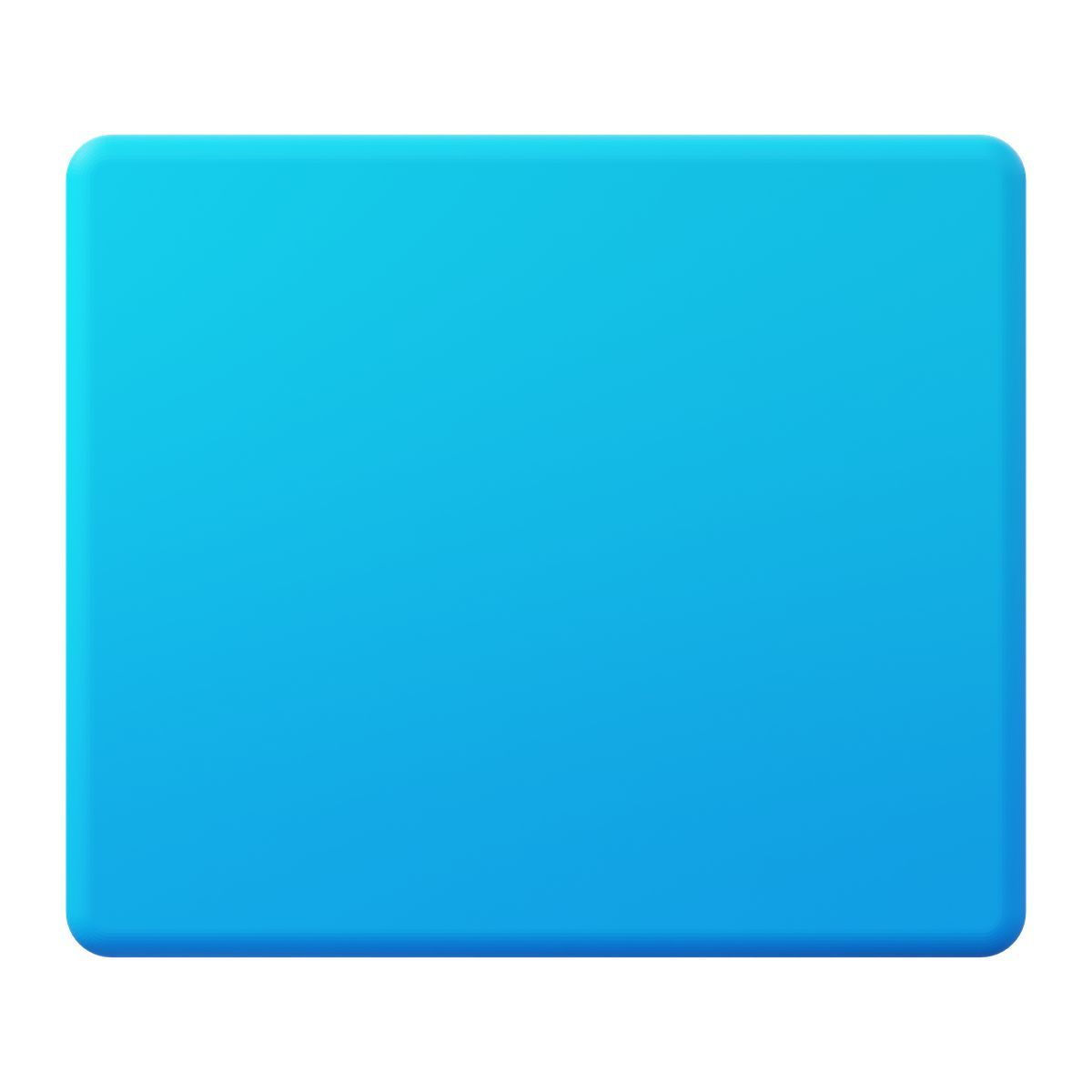 3d fluency style rectangle icon
