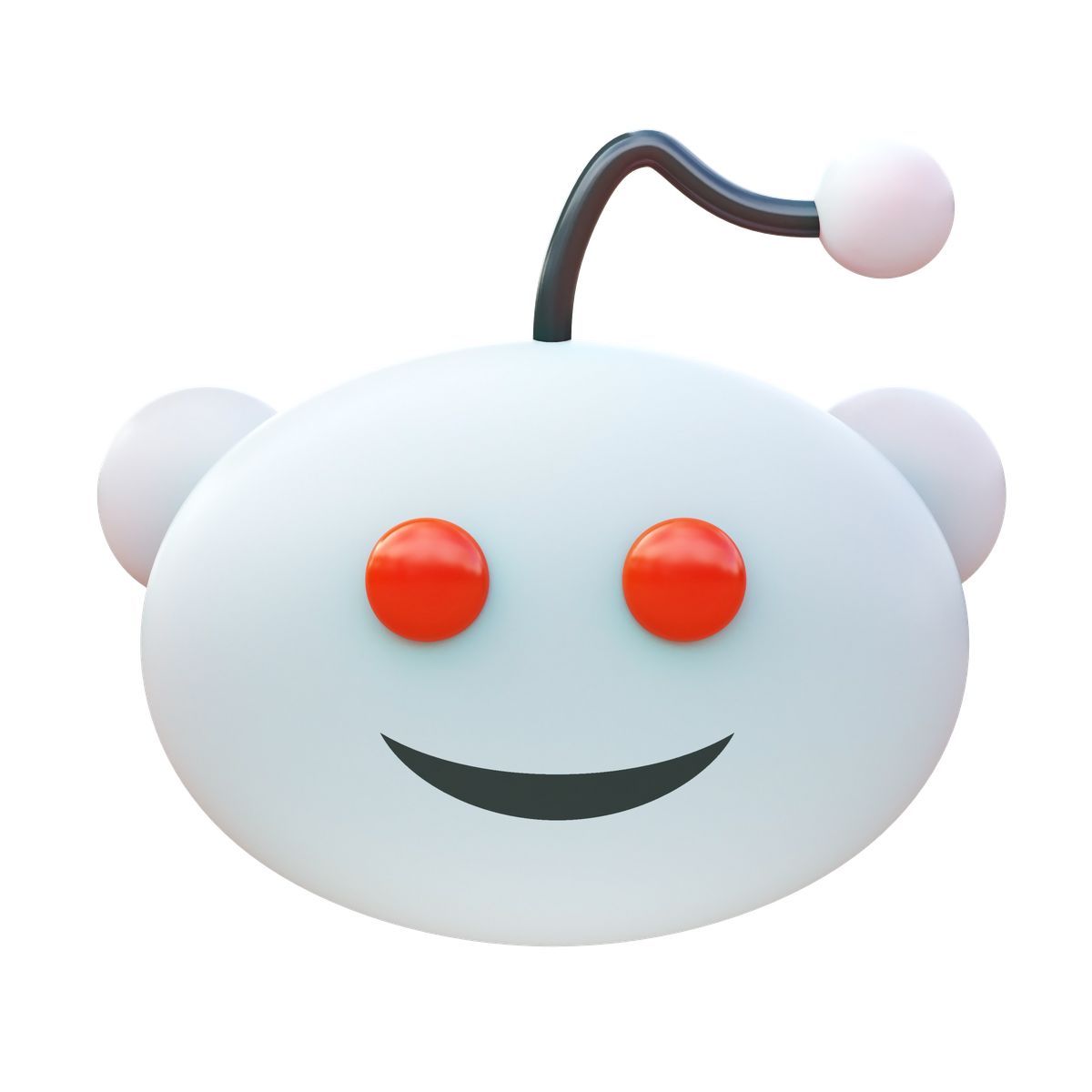 3d fluency style reddit 徽标 icon