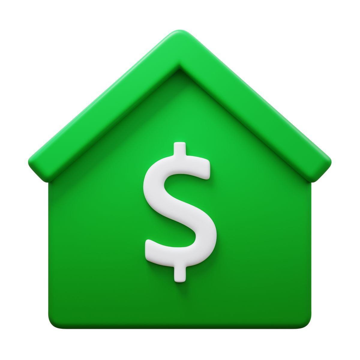 3d fluency style rent icon