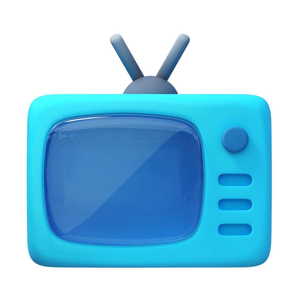 3d fluency style tv obsoleta icon