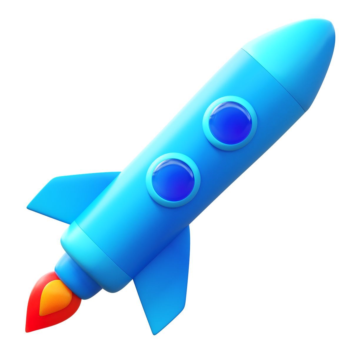 3d fluency style startup icon