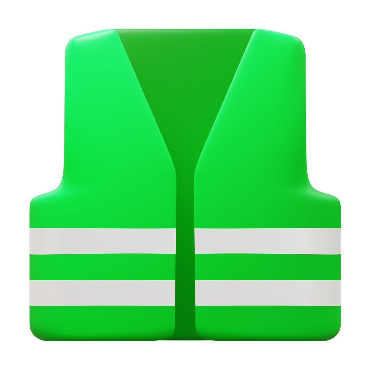 3d fluency style gilet de sécurité icon
