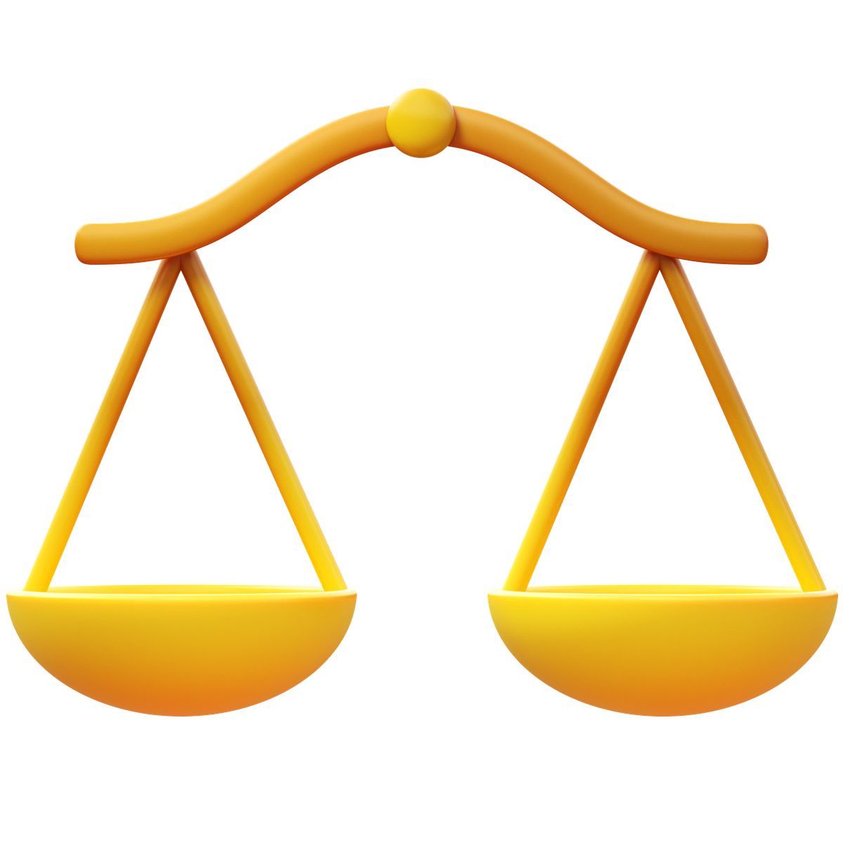 3d fluency style bilancia icon