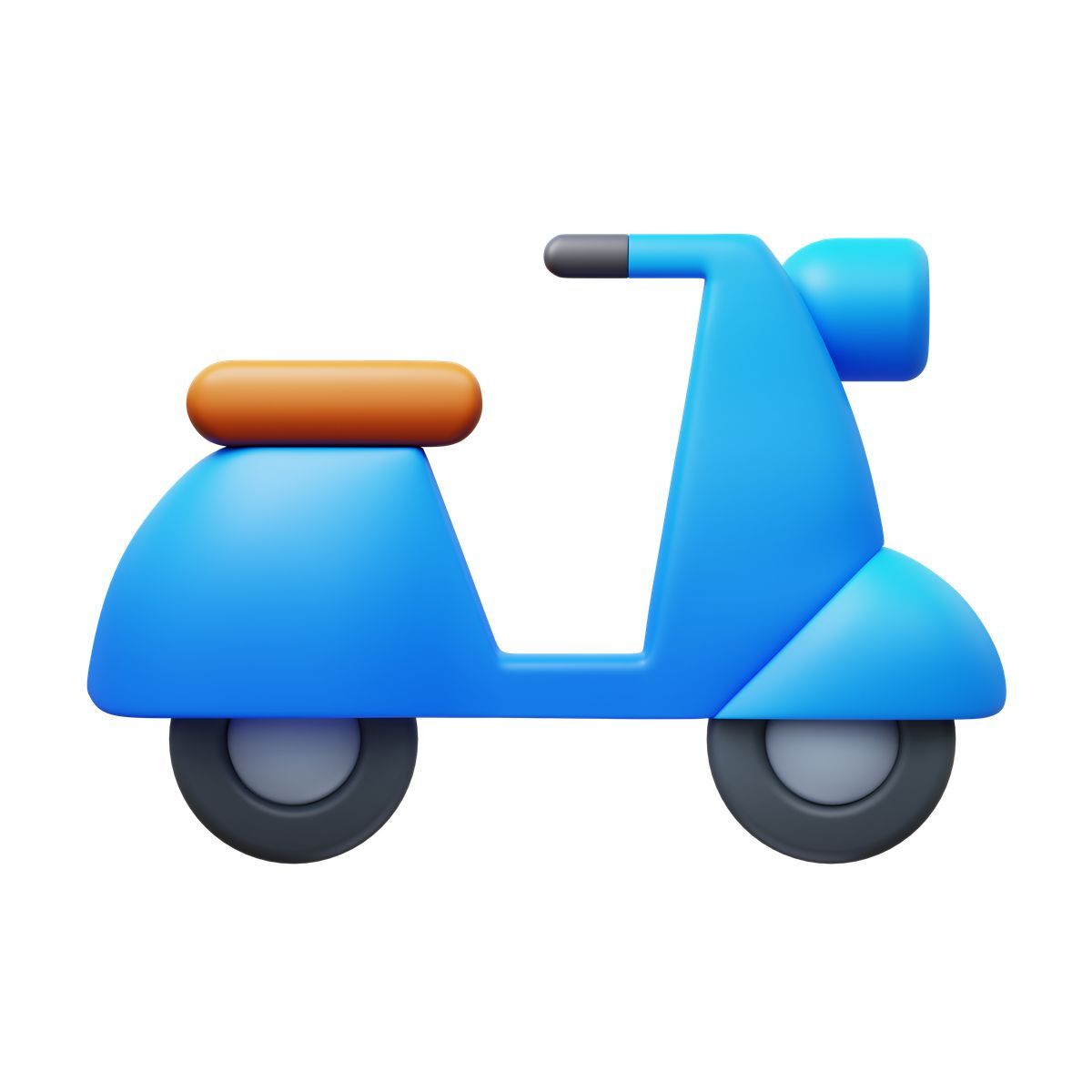 3d fluency style 스쿠터 icon