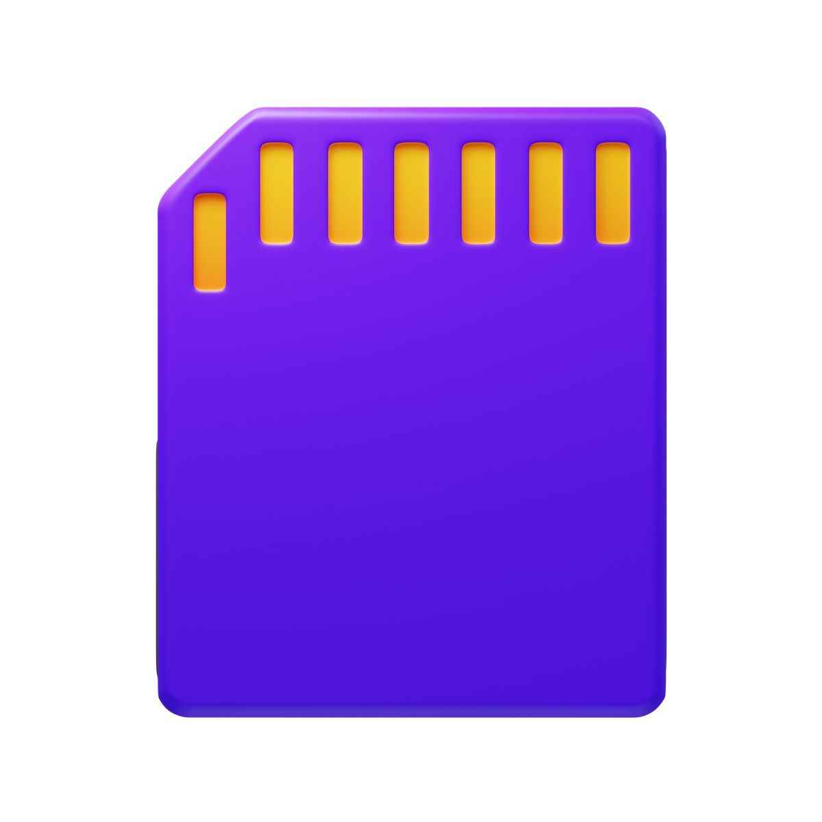 3d fluency style sd icon