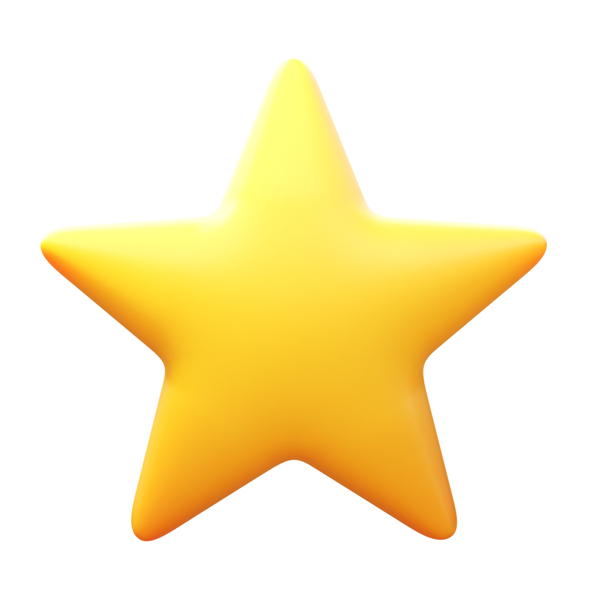 3d fluency style star icon